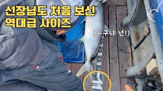 선장님도 처음 본 역대급 사이즈🐟 | 대물을 목표로 간 두번째 방어낚시 | 방어가 잘 무는 훅 고수가 알려주는 메탈 운용방식 | 강진 마량항 백곰호🛥️ | 엄마 미안해 | 정자매
