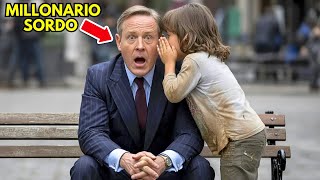 El Millonario Había Estado Sordo Durante Años… Hasta Que Una Niña Susurró Algo Que Cambió Su Vida