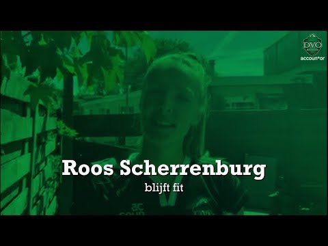 Roos Scherrenburg blijft fit