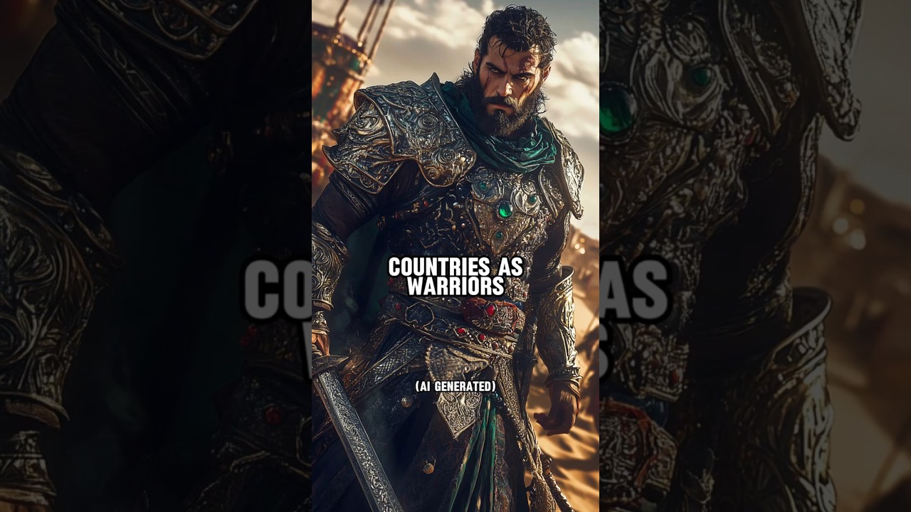 Ai Draws Countries as Warriors! #warriors #vikings #countries #warrior #knights #medieval #templars