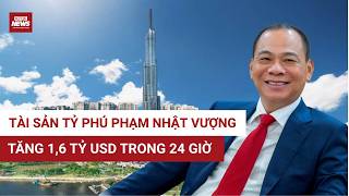 Cổ phiếu VIC và LPB "lên đồng": Tài sản Chủ tịch Vingroup tăng chóng mặt chỉ trong 24 giờ 