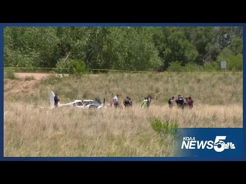 Two people injured after emergency landing of a small plane in Colorado Springs