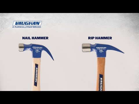 Choosing the Right Hammer for the Job with VAUGHAN