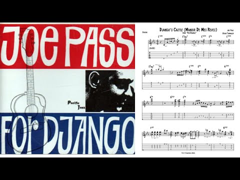 "Django's Castle" - Joe Pass (Jazz Guitar Transcription)