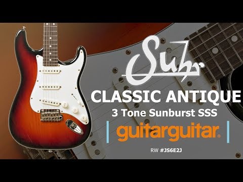 Suhr Classic Antique 3 Three Tone Sunburst