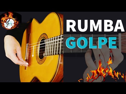How to play Rumba with Golpe - Flamenco Guitar lesson