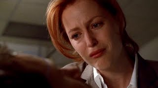 Scully rend visite  Mulder, hospitalis, en rentrant de Cte d'Ivoire (VO)