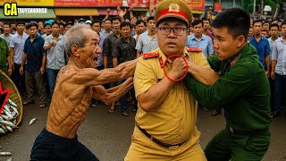 VIÊN CSGT MẬP GIẢ DANH NÁO LOẠI VÙNG CHỢ NGHÈO ĐỂ TRẤN LỘT