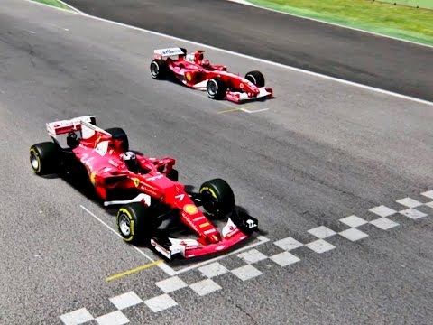 Ferrari F1 2017 vs Ferrari F1 2004 - Imola