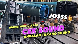 Download lagu TERBARU ‼️Cek Sound Suara Bening BASS GLERR Mesti Gela Gelo mp3