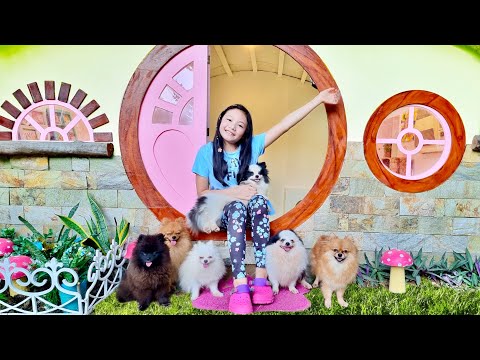 Bug builds a Dome House for puppies ! 🐶