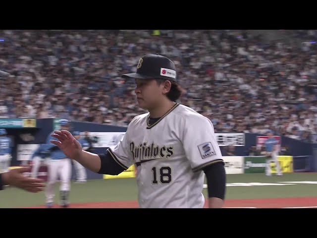 【6回表】バファローズ・宮城大弥 6回118球5奪三振無失点の好投を見せてマウンドを降りる!! 2025年4月20日 オリックス・バファローズ 対 北海道日本ハムファイターズ