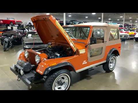 1976 Jeep CJ7 (CC-2114593) for sale in Grand Rapids, Michigan