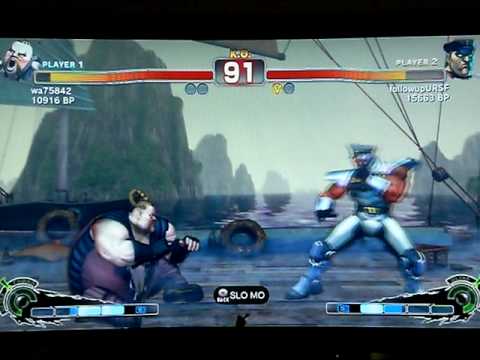 followupURSF [Bison] vs Haitani [Rufus] SUPER STREET FIGHTER 4 - Japanese Online Ranked Matches