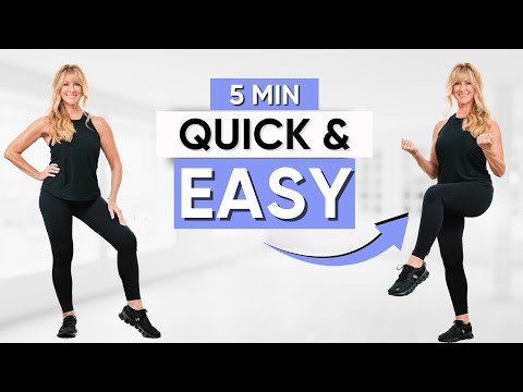🔥 5-Min Easy Leg & Glute Workout – Tone & Strengthen (No Equipment!)