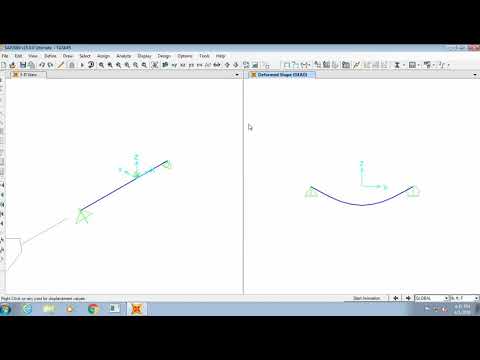 Sap 2000 [Design Beam assigning Shear force and Frame Loads]