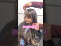 For Big Forehead How To Cover Forehead Girls Hair Cutting Viralvideo Youtubeshorts Shorts