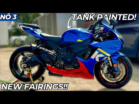 Rebuilding A Salvage Crashed 2019 Suzuki GSXR-750 - Part 3