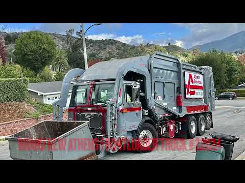 BRAND NEW Athens Garbage Truck 22024 on Manual Trash 12/7/2022