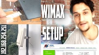 How to set up Bsnl Wimax | CreatorShed