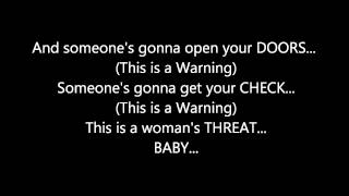 R.KELLY - A WOMAN'S THREAT **(LYRICS ON SCREEN)**
