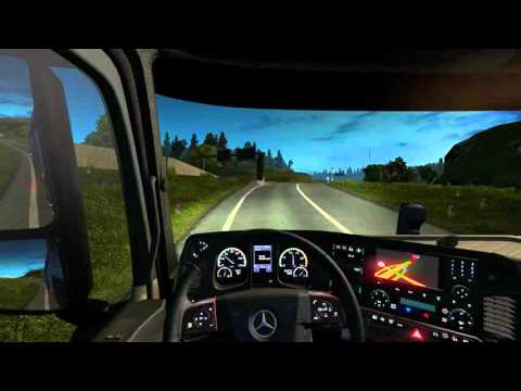 Euro Truck Simulator 2 - Mercedes Benz Mp4 (510ps)