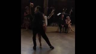 Bruno Tombari y Rocío Lequio con el Cuarteto Pannonica