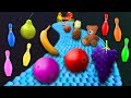 Kinetic Sand Cosmic Adventure Fruits Toys Colorful Shapes To Learn For Children By Binkie TV