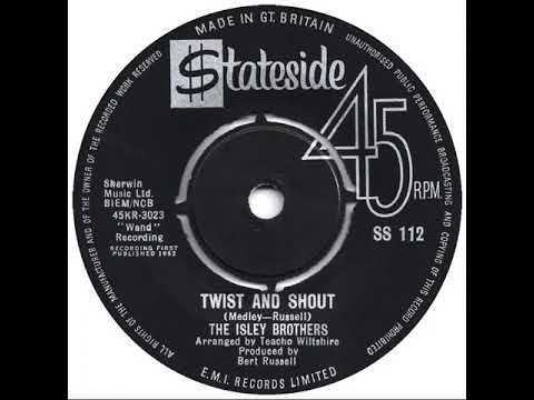 UK New Entry 1963 (132) The Isley Brothers - Twist And Shout