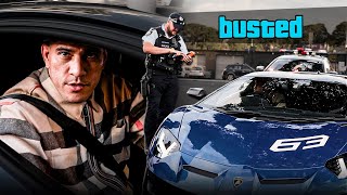 Alex Pereira GOT PULLED OVER! - Driving Supercars in Australia