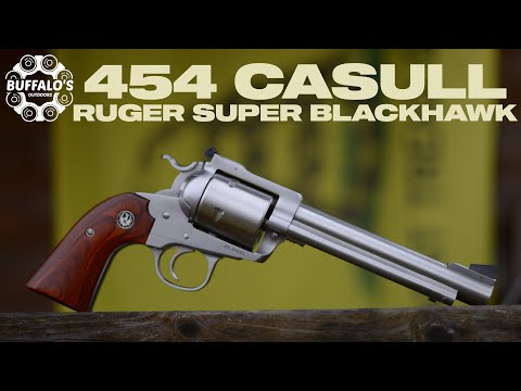 RUGER NEW MODEL SUPER BLACKHAWK BISLEY .454 CASULL