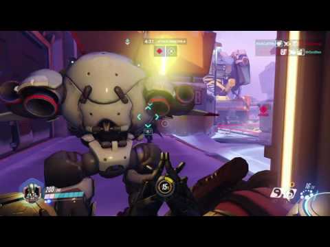 Overwatch 1st Expansion Gameplay pt7 - Trying Zenyatta's Buffs Out