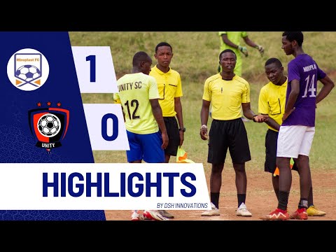 HIGHLIGHTS || MIROPLAST FC VS UNITY SC || FRIENDLY GAME