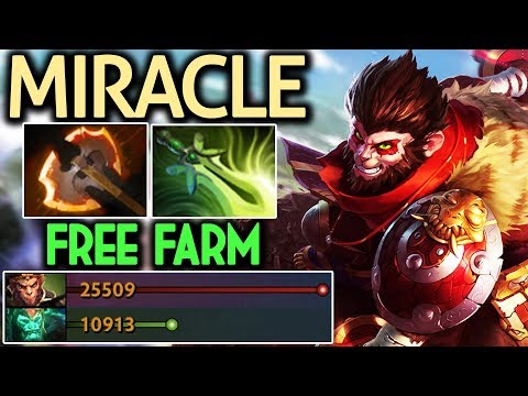 Miracle- Dota 2 [Monkey King] This is Why Don't Let M-God Free Farming