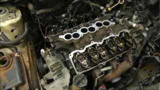 Replacing Head Gaskets On A Ford Taurus 3.0L V6 OHV Engine. With Time Lapse. RWGresearch.com