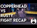 Copperhead Vs Rusty Fight Recap Bounty Hunters S01E12