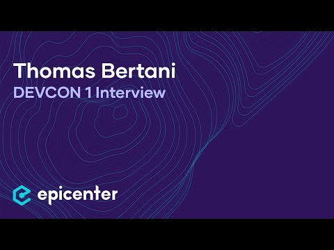 Interview with Thomas Bertani of Oraclize at DEVCON1 in London