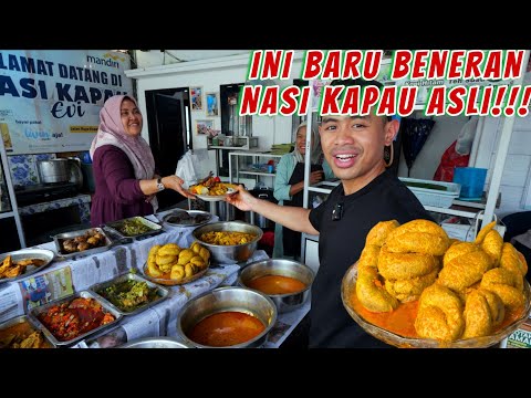 PRANK GAK BERHENTI NAMBAH MAKAN NASI KAPAU ASLI DI SUMATRA BARAT!!