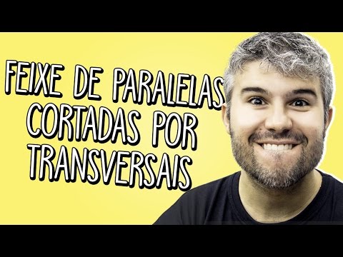 Feixe de paralelas cortadas por transversais  – Matemática  - Prof. Diego Viug