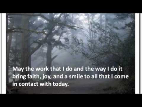 Prayer Before Starting Work