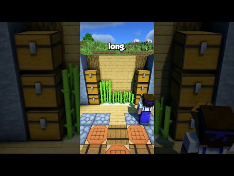 Minecraft EASY Underground House Tutorial 🏡 Build for Survival #minecraft