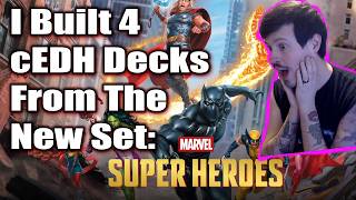 I Brewed Four Unique cEDH Decks For Marvel Superheroes | 4 cEDH Deck Techs