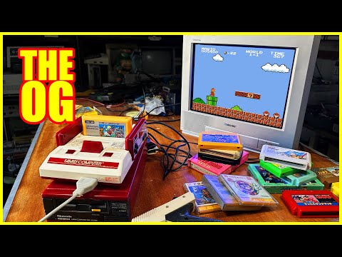 Nintendo Famicom: AV Mod and Disk Drive