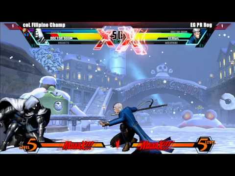 UMVC3 Top 8 coL Filipino Champ vs EG PR Rog East Coast Throwdown V Tournament