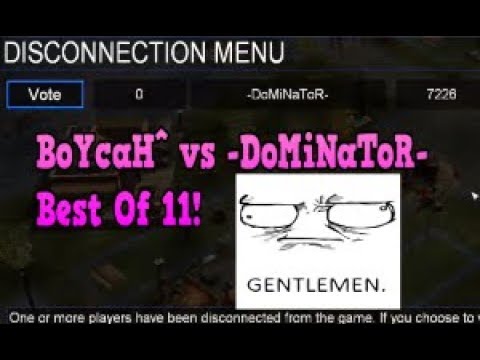 BoYcaH vs DoMiNaToR - BO11 - CNC:GENERALS ZERO HOUR - Player View