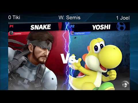 CWA Wifi Weekly 31 - Tikitorch (Yoshi) vs Joel Joestar (Snake) Winners Semifinals