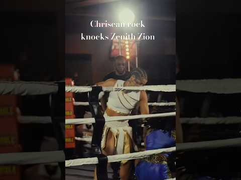 Chrisean Rock knockout Zenith Zion #shorts