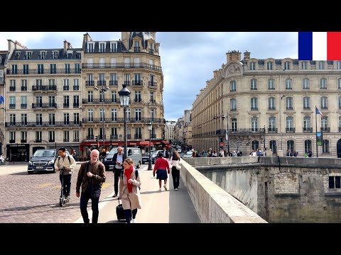 🇫🇷☀️【HDR 4K】Paris Walk - Pyramides to Denfert Rochereau via Jardin du Carrousel (June 2024)