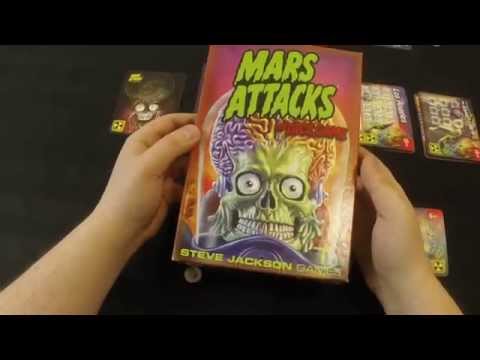 Mars Attacks! The Dice Game - How to Play and Review
