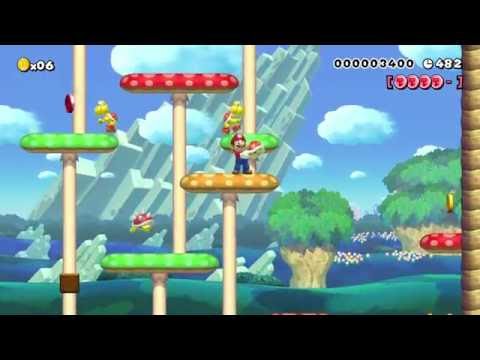 Cheep-Cheep Brücken (Ver. 2.0) by Mario - SUPER MARIO MAKER - No Commentary Gameplay 1AI
